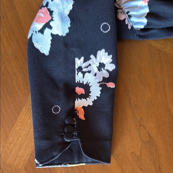 Free People Black Sheath Dress with Bell Sleeves - Picture 15 of 16